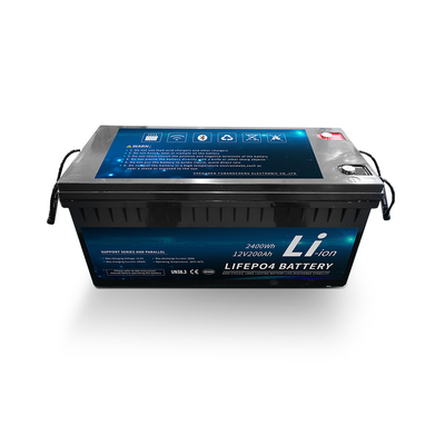 LCD-Bildschirm 12.8V 200ah Lifepo4 Batterie-BMS Pack weg von der Gitter-prismatischen Lithium-Batterie