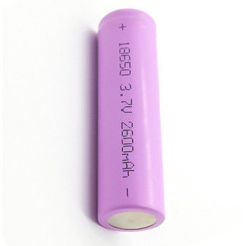 Lithium Ion Battery Cell 3.7V 2600mah ICR18650