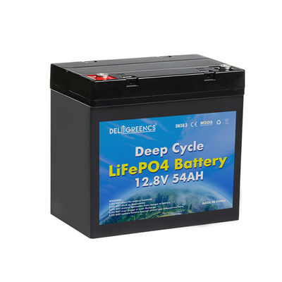 tragbarer Satz 54Ah LiFePO4 Batterie-12v für Refrgerator