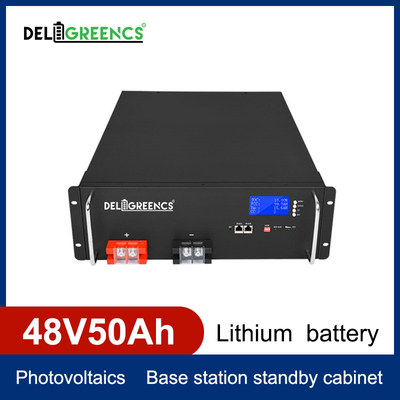 Server-Gestell-Batterie 48V 50AH Lifepo4 für Haushalts-Solarenergie-Versorgungssystem