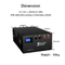 Neues Lifepo4 Gehäuse 48V Diy Kit mit 16S 200A Bms für 280Ah Batterie Gehäuse