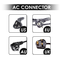 Kundengebundenes C1200 schnelles Aufladungsladegerät 84V 10A für Golfmobil-elektrischen Gabelstapler